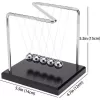 Εκκρεμές Του Νεύτωνα Newton Cradle 5 Balls and Z-Shape NO 14171 Ξύλινη Βάση | Εκκρεμές Του Νεύτωνα στο Stosfiri.gr