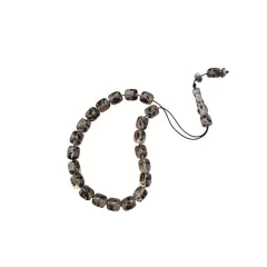 Κομπολόι Χειροποίητη Ρητίνη Σαφραν Βαρελάκι 21 Χάνδρες 15 mm | Κομπολόγια από Χειροποίητη Ρητίνη στο Stosfiri.gr