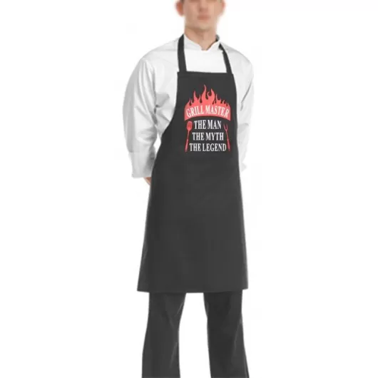 Ποδιά Ψησίματος Μαύρη Grill Master | Αξεσουάρ Ψησίματος στο Stosfiri.gr