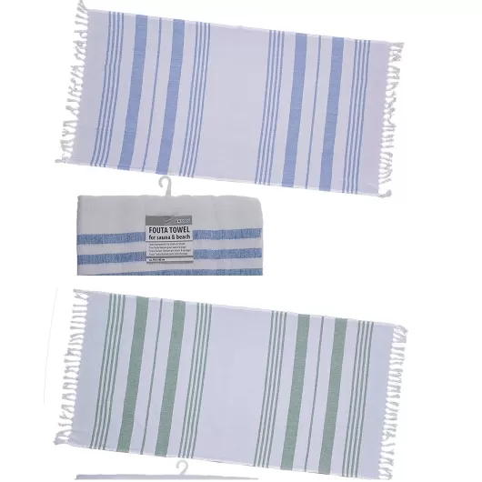 Πετσέτα Θαλάσσης - Σάουνας Fouta Towel 90 x 180 cm | Ψάθες - Πετσέτες Θαλάσσης στο Stosfiri.gr