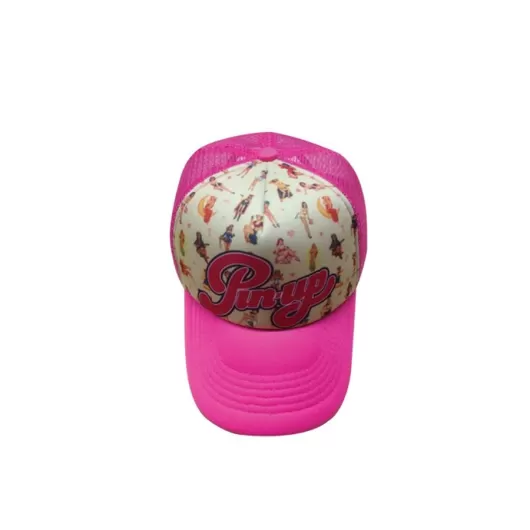 Καπέλο Jockey Unisex Με Σχέδιο Pin Up Tfar | Καπέλα / Jockey στο Stosfiri.gr