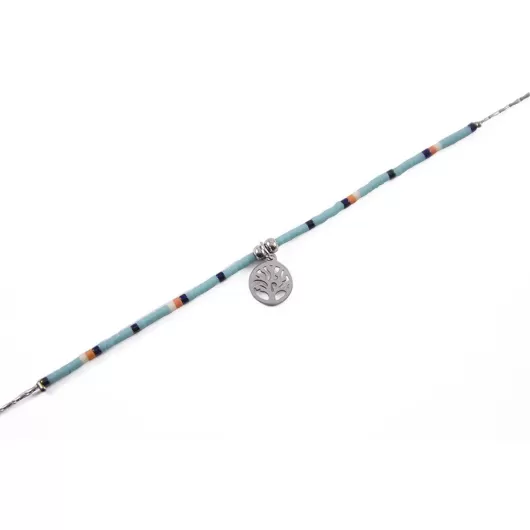 Βραχιόλι Από Ανοξείδωτο Ατσάλι Tree Of Life B1001-26 | Βραχιόλια Γυναικεία στο Stosfiri.gr