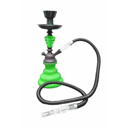 Ναργιλές Crystal Μονός Πράσινος 30cm | Ναργιλέδες Διάφοροι στο Stosfiri.gr