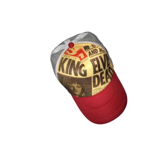 Καπέλο Jockey Unisex Με Σχέδιο King Elvis Tfar | Καπέλα / Jockey στο Stosfiri.gr