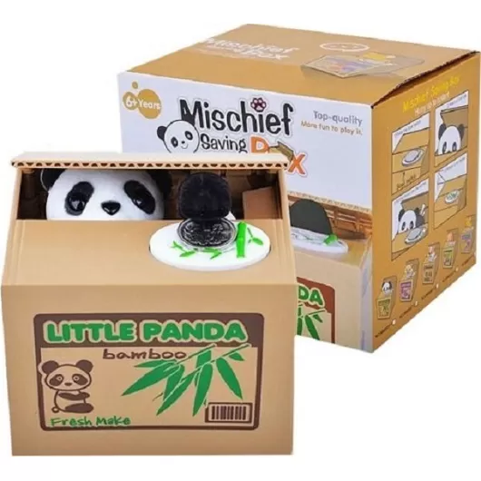 Κουμπαράς Αυτόματος Saving Box Little Panda | Κουμπαράδες  στο Stosfiri.gr