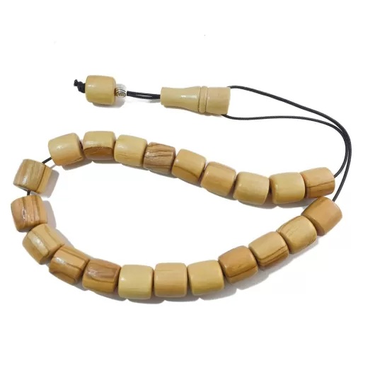 Κομπολόι Aπό Φυσικό Ξύλο Ελιάς Βαρελάκι 21 Χάντρες 13mm | Κομπολόγια από Φυσικούς Σπόρους στο Stosfiri.gr