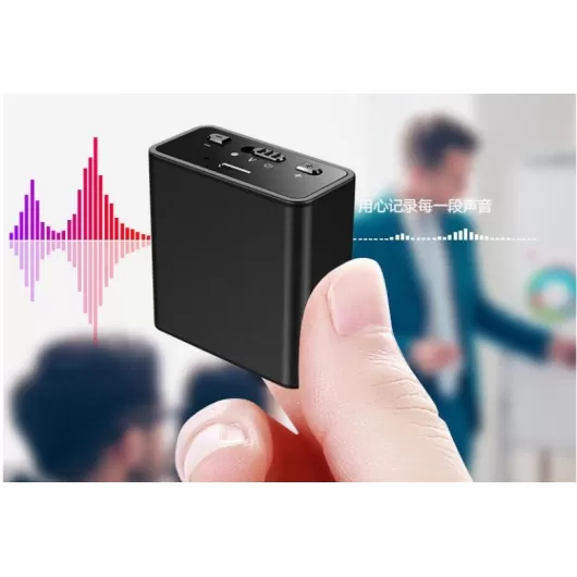 JNN Q65 Mini Μαγνητικό Καταγραφικό Ήχου Μακράς Διάρκειας 300 Ώρες Σερί Με Ανίχνευση Ήχου 32GB | Καταγραφικά Ήχου στο Stosfiri.gr
