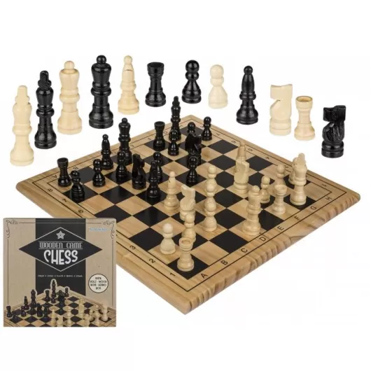 Ξύλινο Σετ Σκάκι OOTB | Επιτραπέζια Παιχνίδια στο Stosfiri.gr
