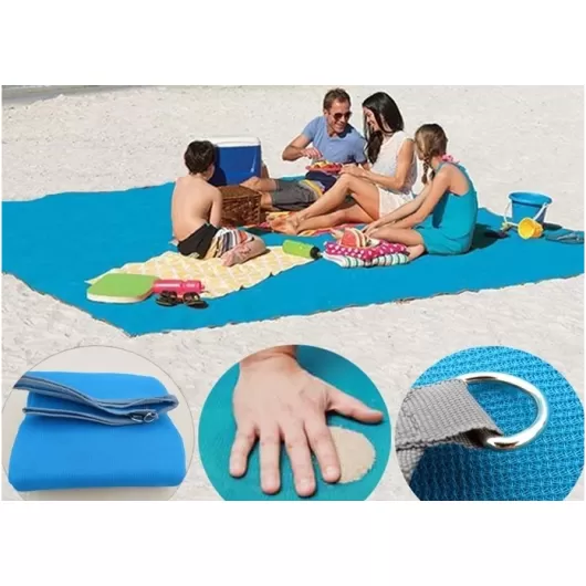 Έξυπνη Ψάθα Παραλίας Που Δεν Κρατάει Την Άμμο - Sand Free Mat 200x180 | Ψάθες - Πετσέτες Θαλάσσης στο Stosfiri.gr