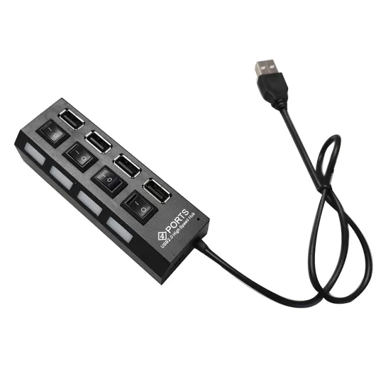 USB hub 4 θυρών σε σχήμα πολύπριζου oem | USB Hub  στο Stosfiri.gr