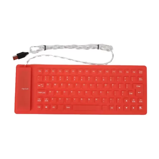 Ελαστικό Πληκτρολόγιο Σιλικόνης Για Pc - Laptop Με USB Flexible Keyboard | Πληκτρολόγια στο Stosfiri.gr
