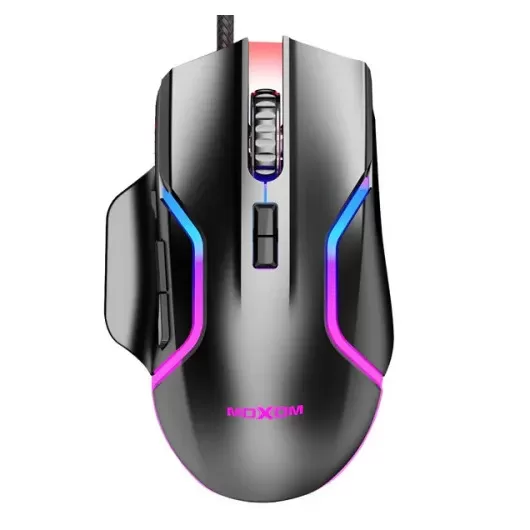 Moxom MX-MS12 RGB Wired Gaming Mouse 7200 DPI - Color: Black | Ποντίκια στο Stosfiri.gr