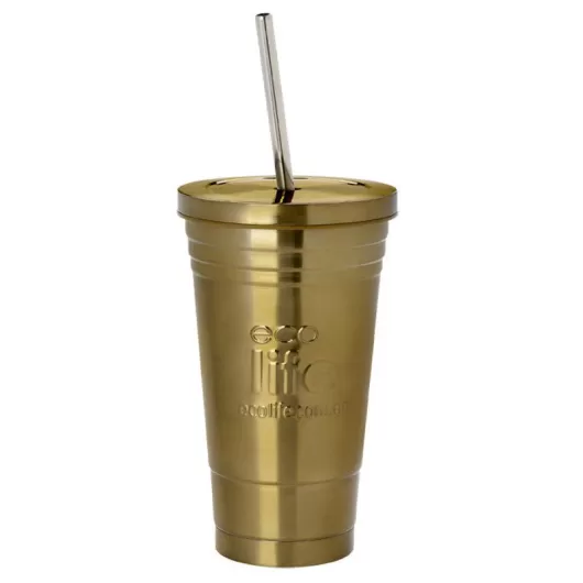 Ecolife Coffee Thermos Cup Bronze 480ml | Μεταλλικά Μπουκάλια/Παγούρια Ecolife στο Stosfiri.gr